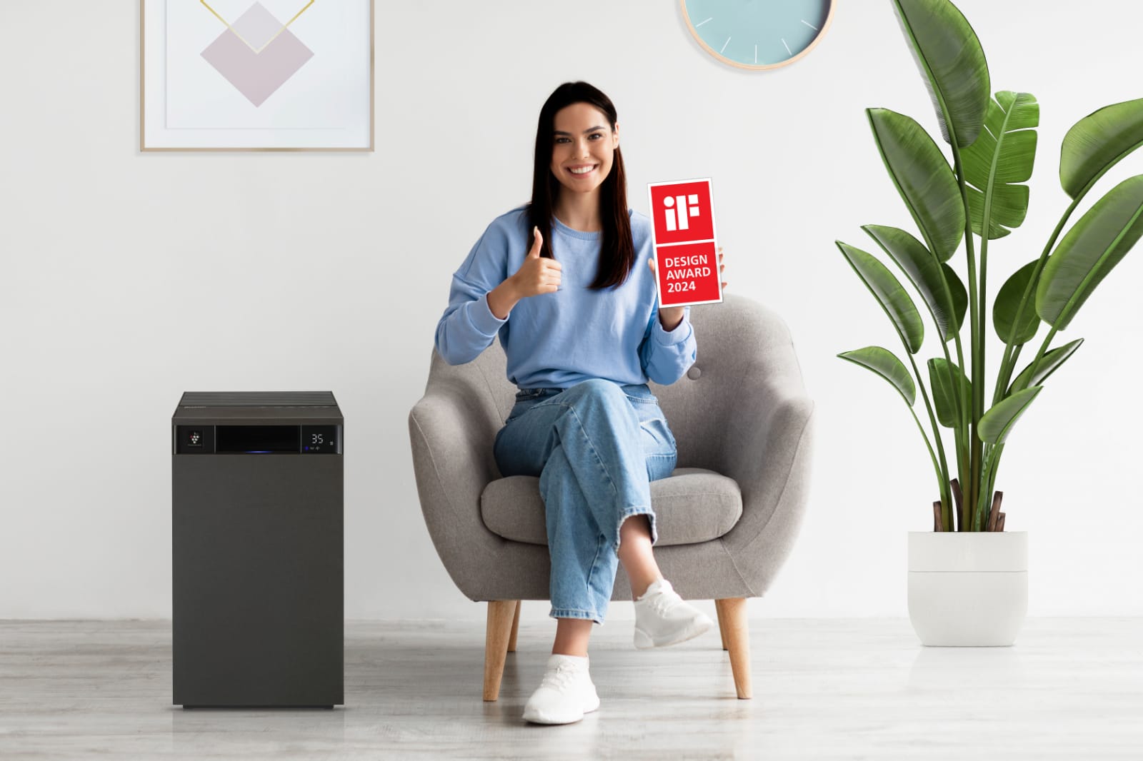 Sharp Purefit Torehkan Prestasi dalam Ajang iF Design 2024